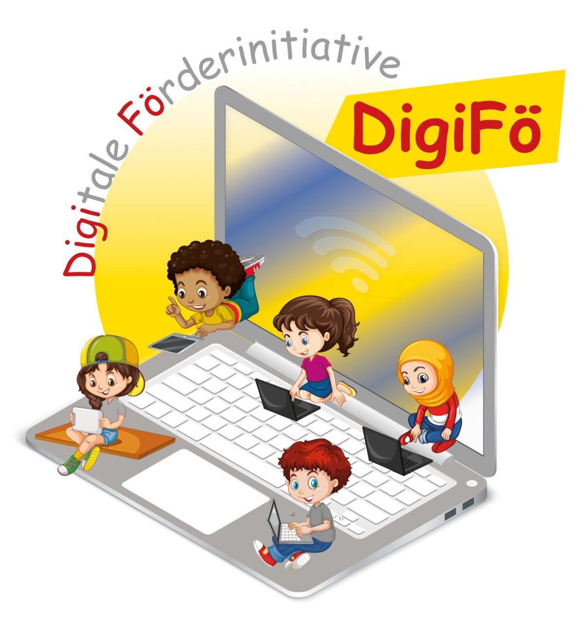 Read more about the article Digitale Förderinitiative  für unsere Kinder in der Friedrich-Zawrel-Schule